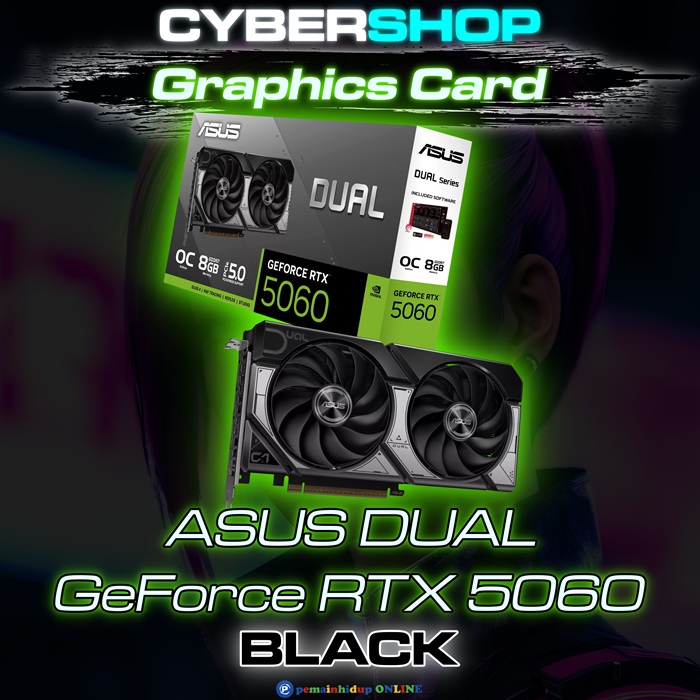 ASUS Dual GeForce RTX™ 5060 8GB GDDR7 OC Edition